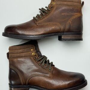 Size 9 - ASOS Men’s Brown Leather Boots
